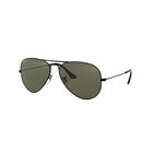Sunglasses Aviator Black Green Crystal image number null