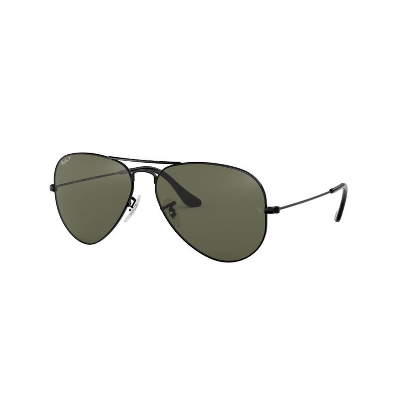 Sunglasses Aviator Black Green Crystal image number null