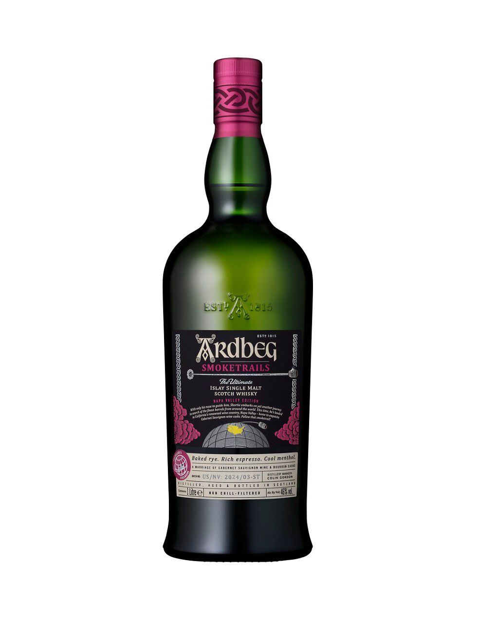 Ardbeg Smoketrails 3 Single Malt Scotch Whisky Napa Valley Edition