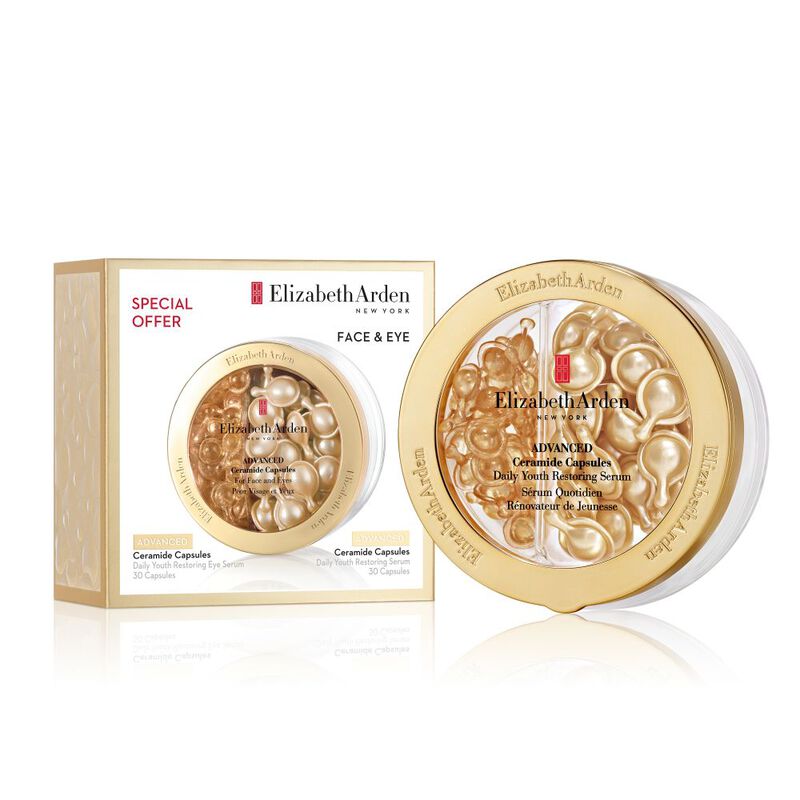 Advanced Ceramide Capsules Face & Eye Serum Set image number null