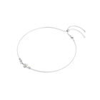 Constella Necklace Bar White Rhodium - SS Box image number null