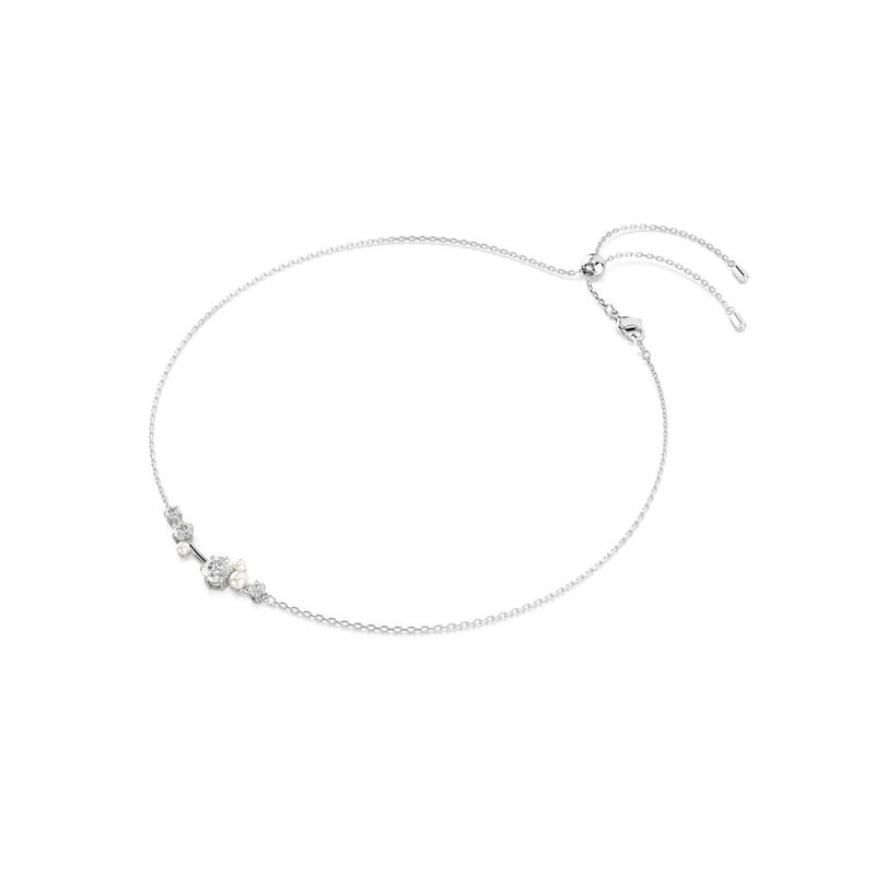Constella Necklace Bar White Rhodium - SS Box image number null