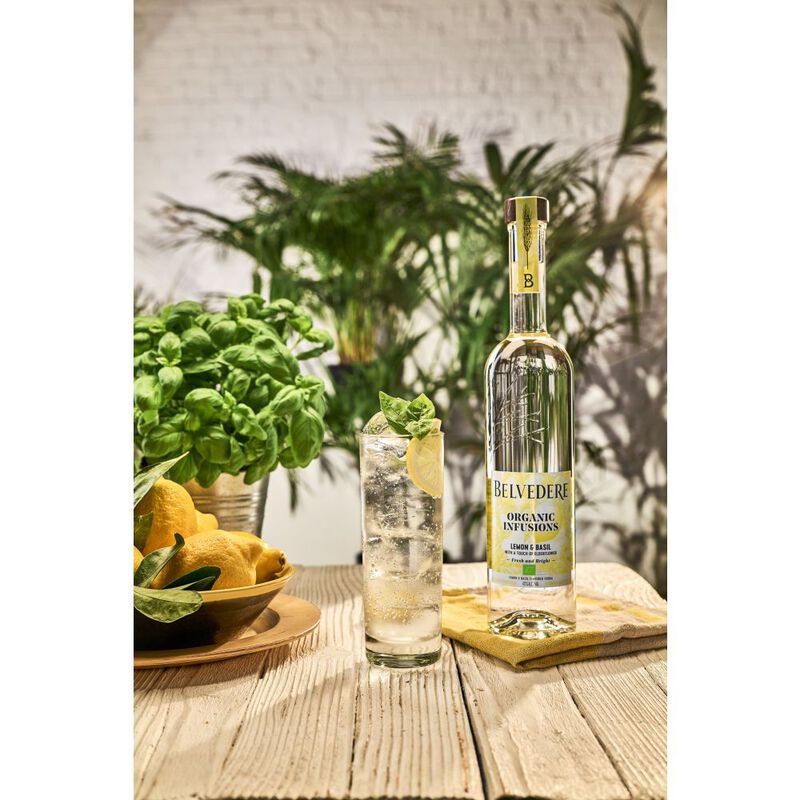 Lemon & Basil Organic Infusions image number null