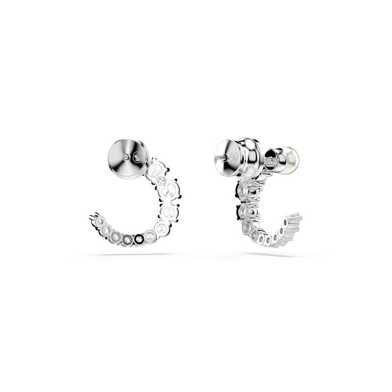 Matrix Stud Circle Earrings image number null