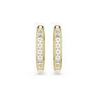 Dextera Hoop Octagon White Gold Earrings - SS Box image number null
