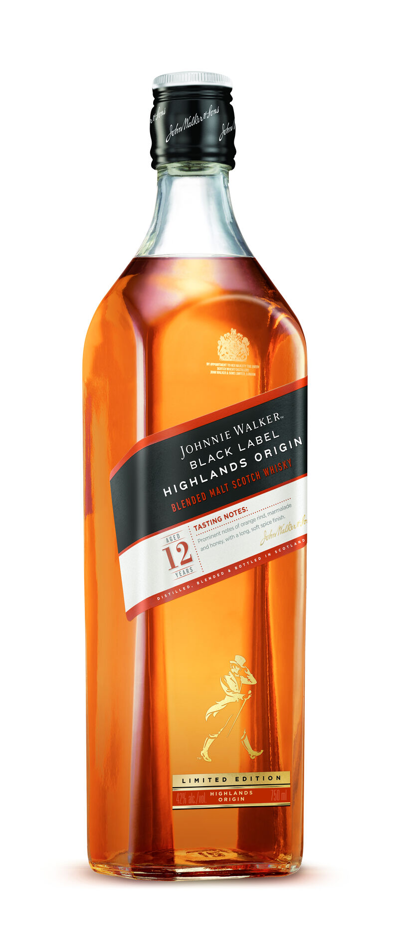 Black Label Highlands Origin Blended Scotch Whisky image number null