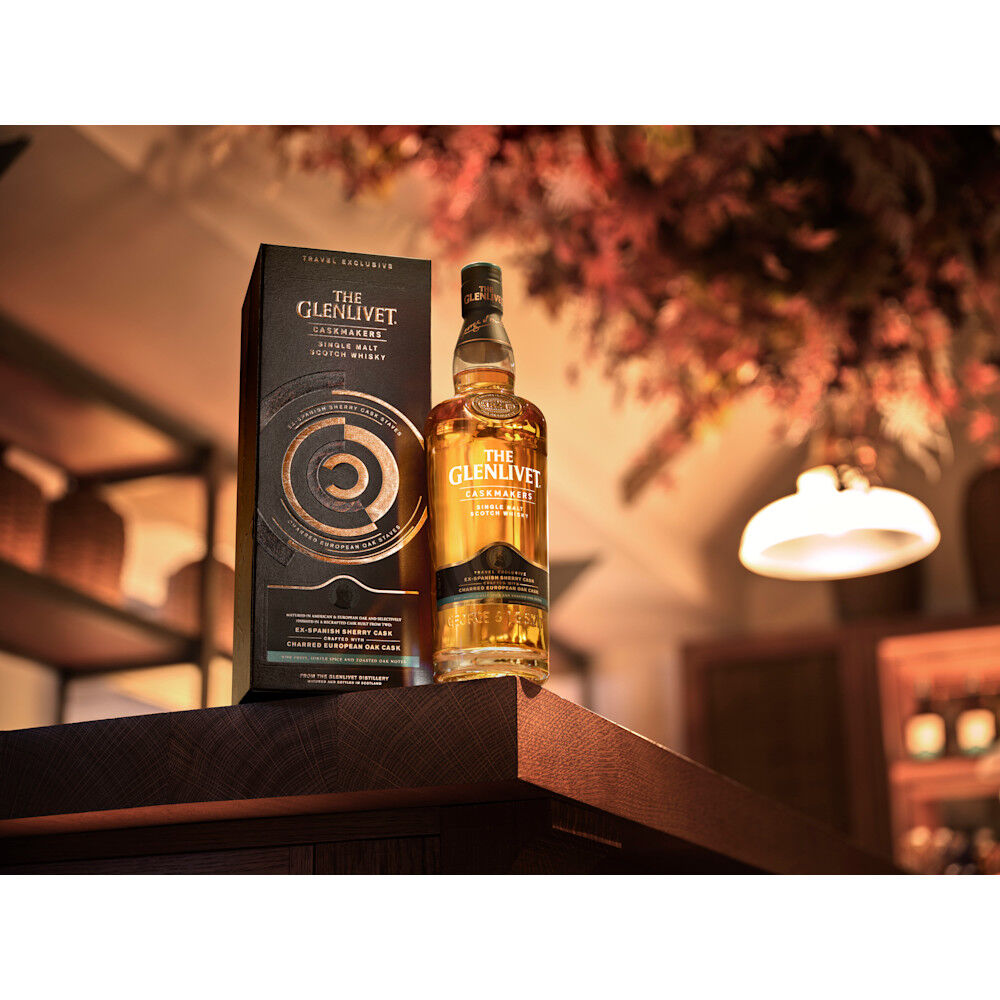 The Glenlivet Caskmakers Single Malt Scotch Whiskey Travel Retail