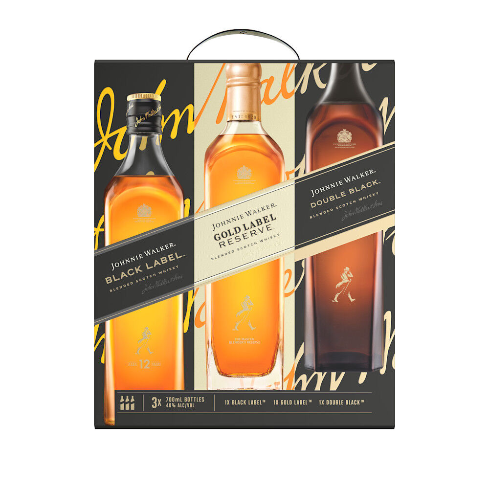 Rémy Martin & Johnnie Walkerセット Johnnie Walker Blended Scotch Whisky Trio Pack 2.1l | Perth