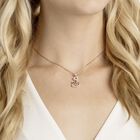 Dazzling Swan Necklace Rose Gold image number null