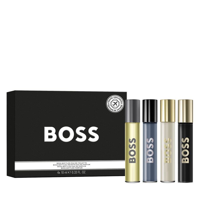 Men's Four Pieces Bottled Travel Sprays Gift Set image number null