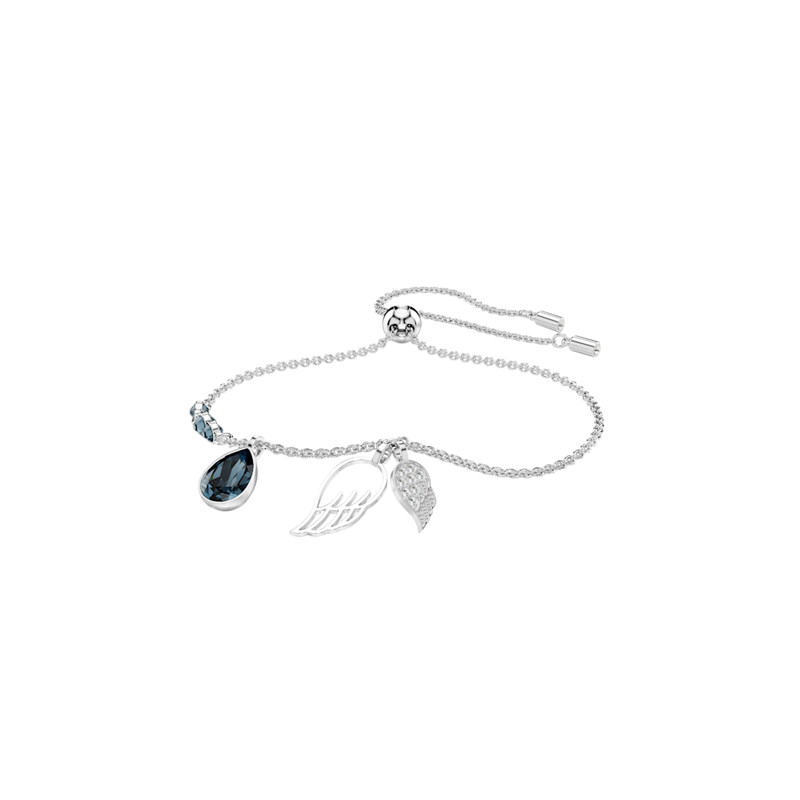 Symbolica Wing Blue Rhodium Bracelet  - SS Box image number null