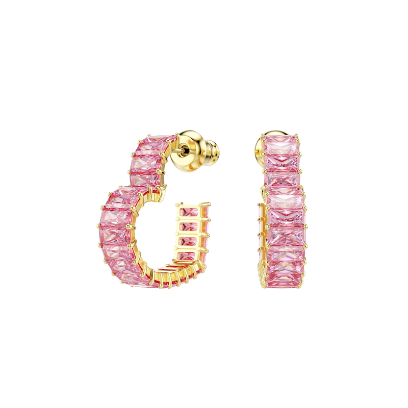 Matrix Earrings Hoop - SS Box image number null