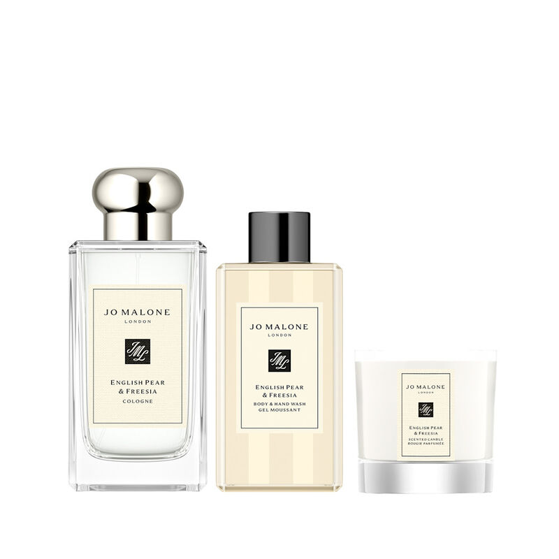 English Pear & Freesia Scented Ritual Trio image number null