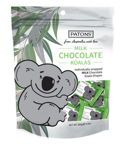 Milk Chocolate Koala Shapes Bag