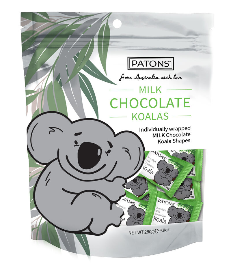 Milk Chocolate Koala Shapes Bag image number null