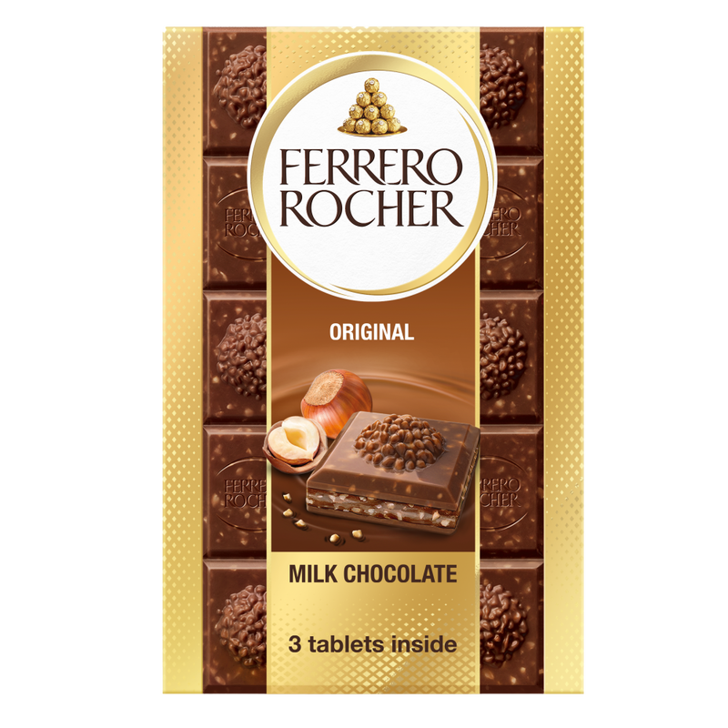 Rocher Tablets Milk Chocolate Flavour image number null