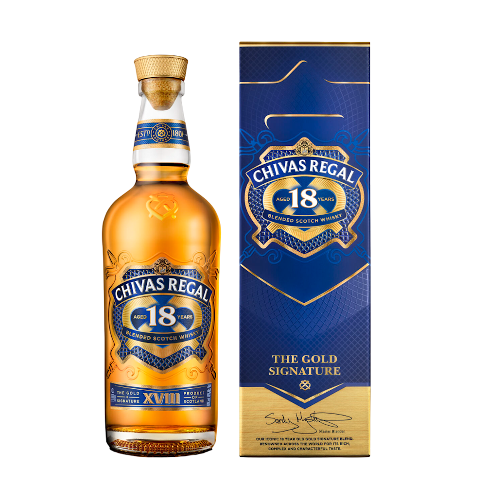 Chivas Regal 18 Year Old Blended Scotch Whisky Scotland 1l | Perth