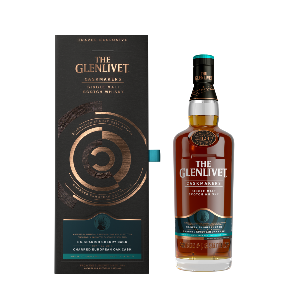 The Glenlivet Caskmakers Single Malt Scotch Whiskey Travel Retail