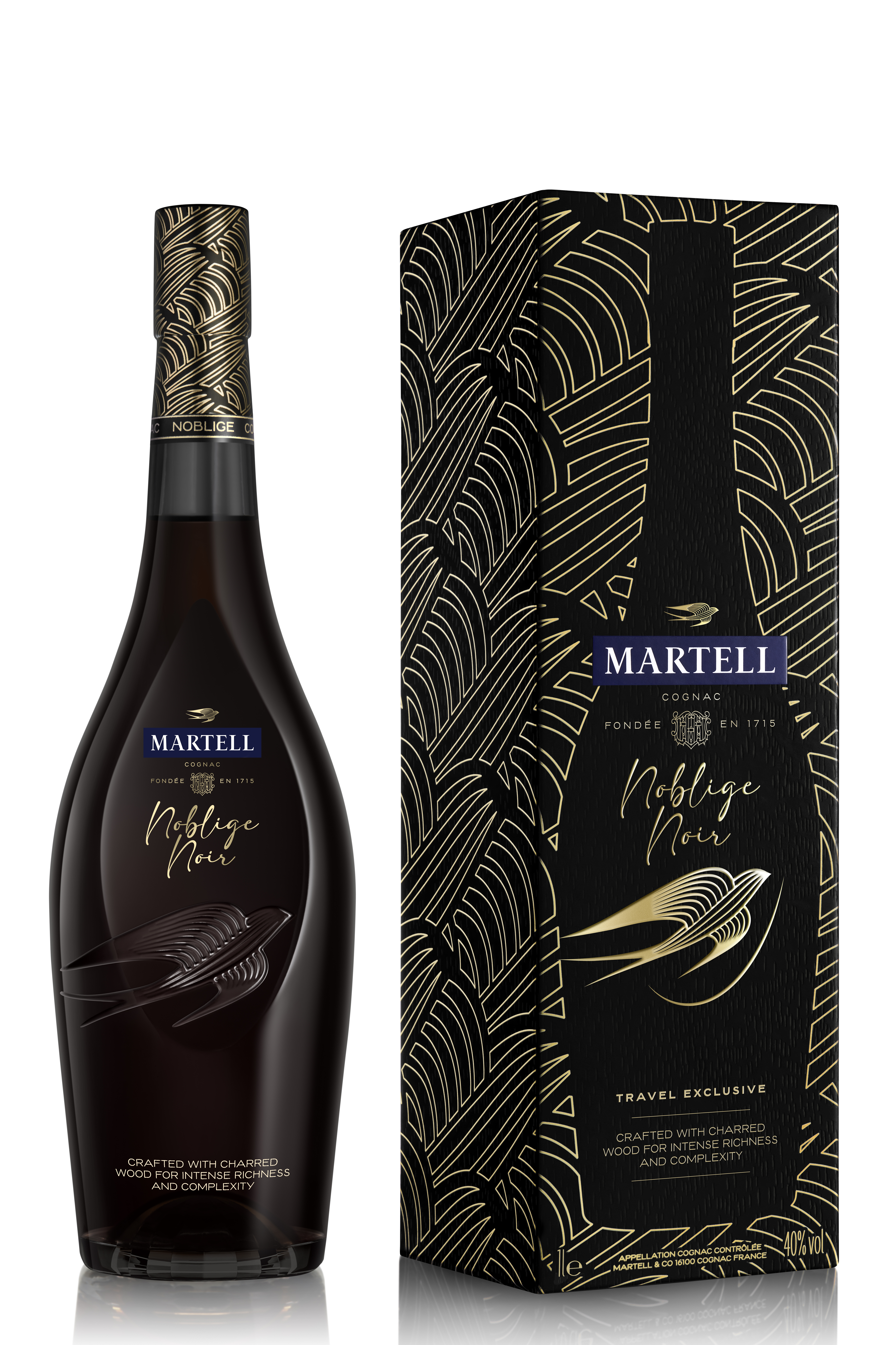 Martell Noblige Noir Limited Edition 1l | Perth Airport Duty Free